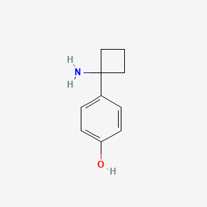 4-(1-Aminocyclobutyl)phenol