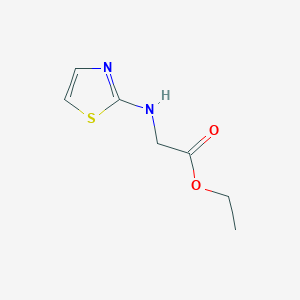 molecular formula C7H10N2O2S B15223357 Ethyl thiazol-2-ylglycinate 