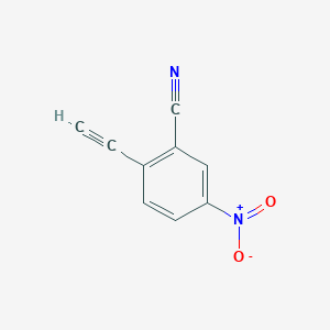 2-Ethynyl-5-nitrobenzonitrile