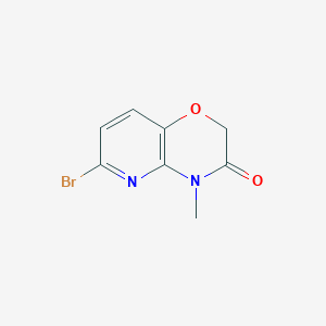 6-Bromo-4-methyl-2H-pyrido[3,2-b][1,4]oxazin-3(4H)-one