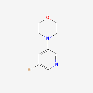 molecular formula C9H11BrN2O B1522347 3-Brom-5-morpholinopyridin CAS No. 200064-13-7