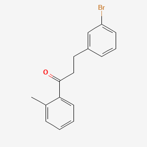 3-(3-Bromophenyl)-2'-methylpropiophenone