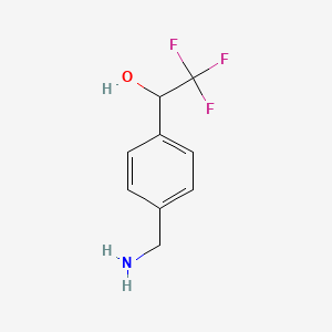 1-(4-(Aminomethyl)phenyl)-2,2,2-trifluoroethanol