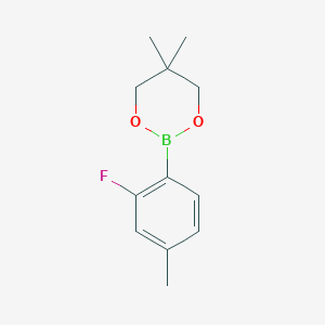 2-(2-Fluoro-4-methylphenyl)-5,5-dimethyl-1,3,2-dioxaborinane