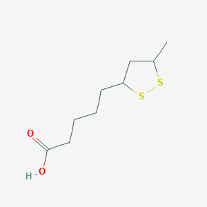 5-(5-Methyl-1,2-dithiolan-3-yl)pentanoic acid