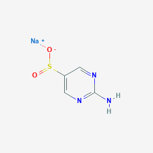 Sodium 2-aminopyrimidine-5-sulfinate