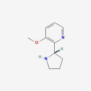 (S)-3-Methoxy-2-(pyrrolidin-2-yl)pyridine