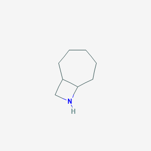 molecular formula C8H15N B1522379 8-氮杂双环[5.2.0]壬烷 CAS No. 39872-95-2