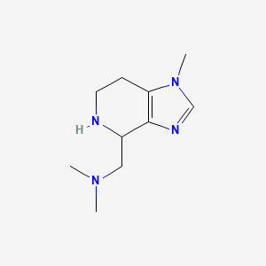 N,N-Dimethyl-1-(1-methyl-4,5,6,7-tetrahydro-1H-imidazo[4,5-c]pyridin-4-yl)methanamine