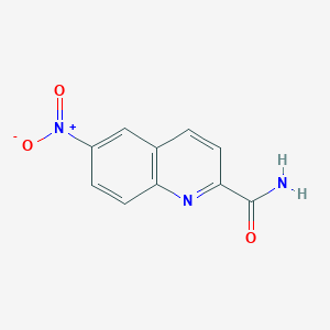 6-Nitroquinoline-2-carboxamide