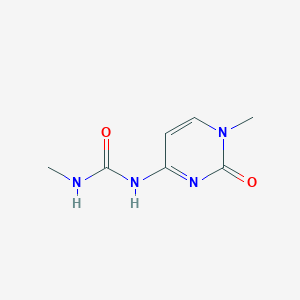 1-Methyl-3-(1-methyl-2-oxo-1,2-dihydropyrimidin-4-yl)urea