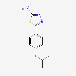 1,3,4-Thiadiazol-2-amine, 5-[4-(1-methylethoxy)phenyl]-