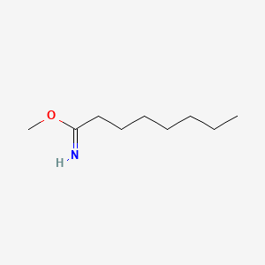 Methyl octanimidate