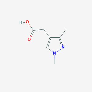 (1,3-dimethyl-1H-pyrazol-4-yl)acetic acid