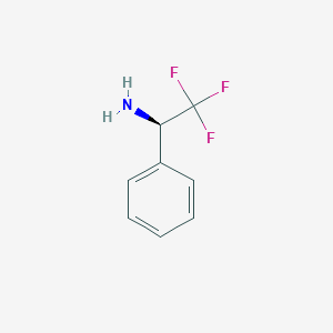 molecular formula C8H8F3N B152240 (R)-2,2,2-三氟-1-苯基乙胺 CAS No. 22038-85-3