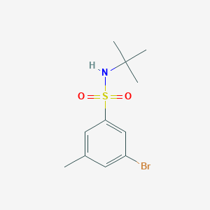T-Butyl 3-bromo-5-methylbenzenesulfonamide