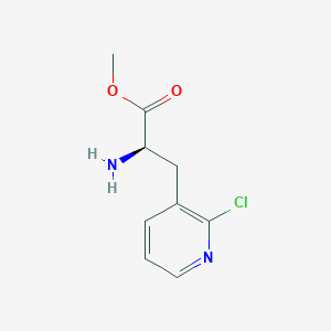 Methyl (r)-2-amino-3-(2-chloropyridin-3-yl)propanoate dihydrochloride