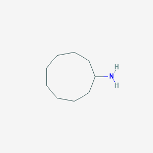 molecular formula C9H19N B15224075 Cyclononanamine CAS No. 59577-26-3