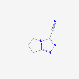 6,7-Dihydro-5H-pyrrolo[2,1-c][1,2,4]triazole-3-carbonitrile