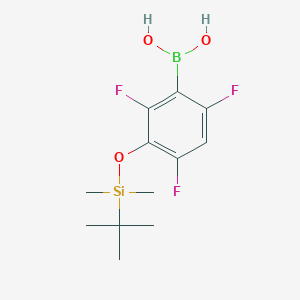 3-(tert-Butyldimethylsilyloxy)-2,4,6-trifluorophenylboronic acid