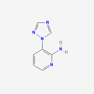 3-(1H-1,2,4-Triazol-1-yl)pyridin-2-amine