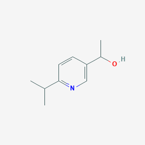 1-(6-Isopropylpyridin-3-yl)ethanol