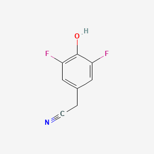 2-(3,5-Difluoro-4-hydroxyphenyl)acetonitrile