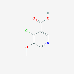 molecular formula C7H6ClNO3 B15224251 4-Chloro-5-methoxynicotinic acid 