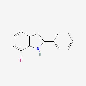 7-Fluoro-2-phenylindoline