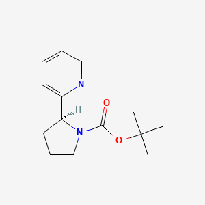 molecular formula C14H20N2O2 B15224269 tert-Butyl (s)-2-(pyridin-2-yl)pyrrolidine-1-carboxylate 