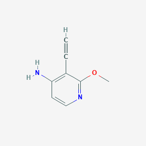 3-Ethynyl-2-methoxypyridin-4-amine