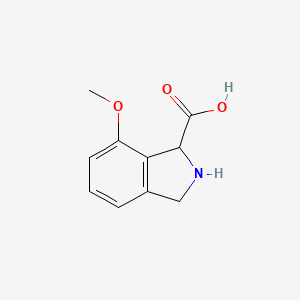 7-Methoxyisoindoline-1-carboxylic acid