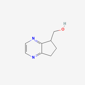 (6,7-dihydro-5H-cyclopenta[b]pyrazin-5-yl)methanol