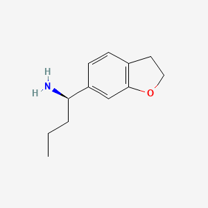 (R)-1-(2,3-Dihydrobenzofuran-6-yl)butan-1-amine