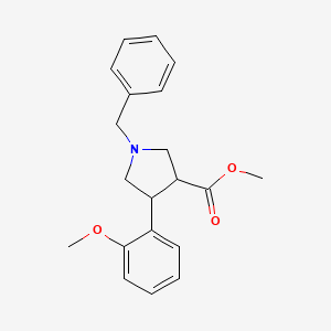 Methyl 1-benzyl-4-(2-methoxyphenyl)pyrrolidine-3-carboxylate