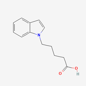 1H-Indole-1-pentanoic acid