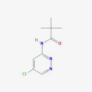 N-(5-Chloropyridazin-3-yl)pivalamide