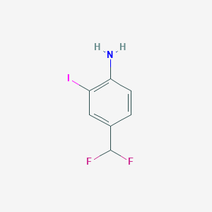 4-(Difluoromethyl)-2-iodoaniline