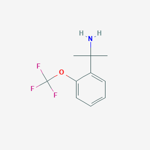 2-(2-(Trifluoromethoxy)phenyl)propan-2-amine