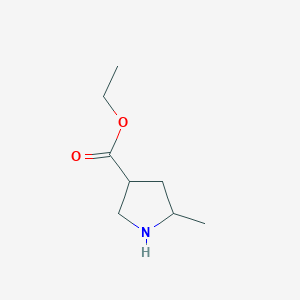 Ethyl 5-methylpyrrolidine-3-carboxylate