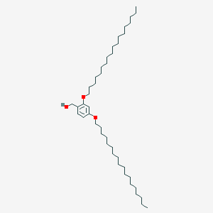 molecular formula C43H80O3 B15224583 (2,4-Bis(octadecyloxy)phenyl)methanol 