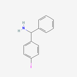 (4-Iodophenyl)(phenyl)methanamine