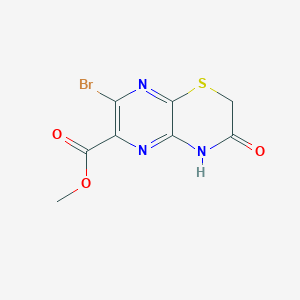 Methyl 7-bromo-3-oxo-3,4-dihydro-2h-pyrazino[2,3-b][1,4]thiazine-6-carboxylate