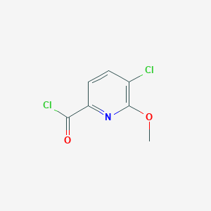 5-Chloro-6-methoxypicolinoyl chloride