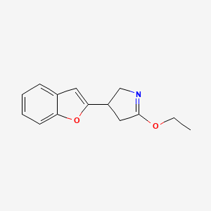 3-(1-Benzofuran-2-yl)-5-ethoxy-3,4-dihydro-2H-pyrrole