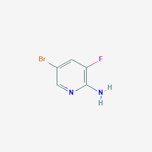 molecular formula C5H4BrFN2 B1522476 5-溴-3-氟吡啶-2-胺 CAS No. 748812-37-5