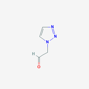 2-(1H-1,2,3-Triazol-1-yl)acetaldehyde