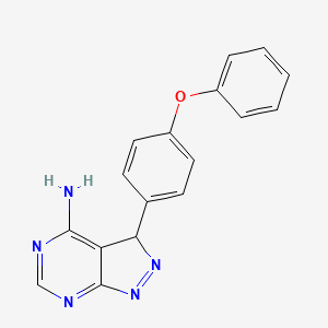 3-(4-Phenoxyphenyl)-3H-pyrazolo[3,4-d]pyrimidin-4-amine