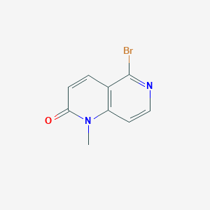 5-Bromo-1-methyl-1,6-naphthyridin-2(1H)-one