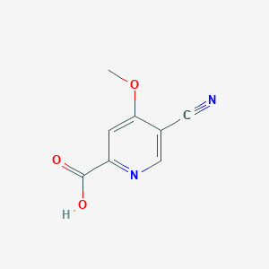 5-Cyano-4-methoxypicolinic acid